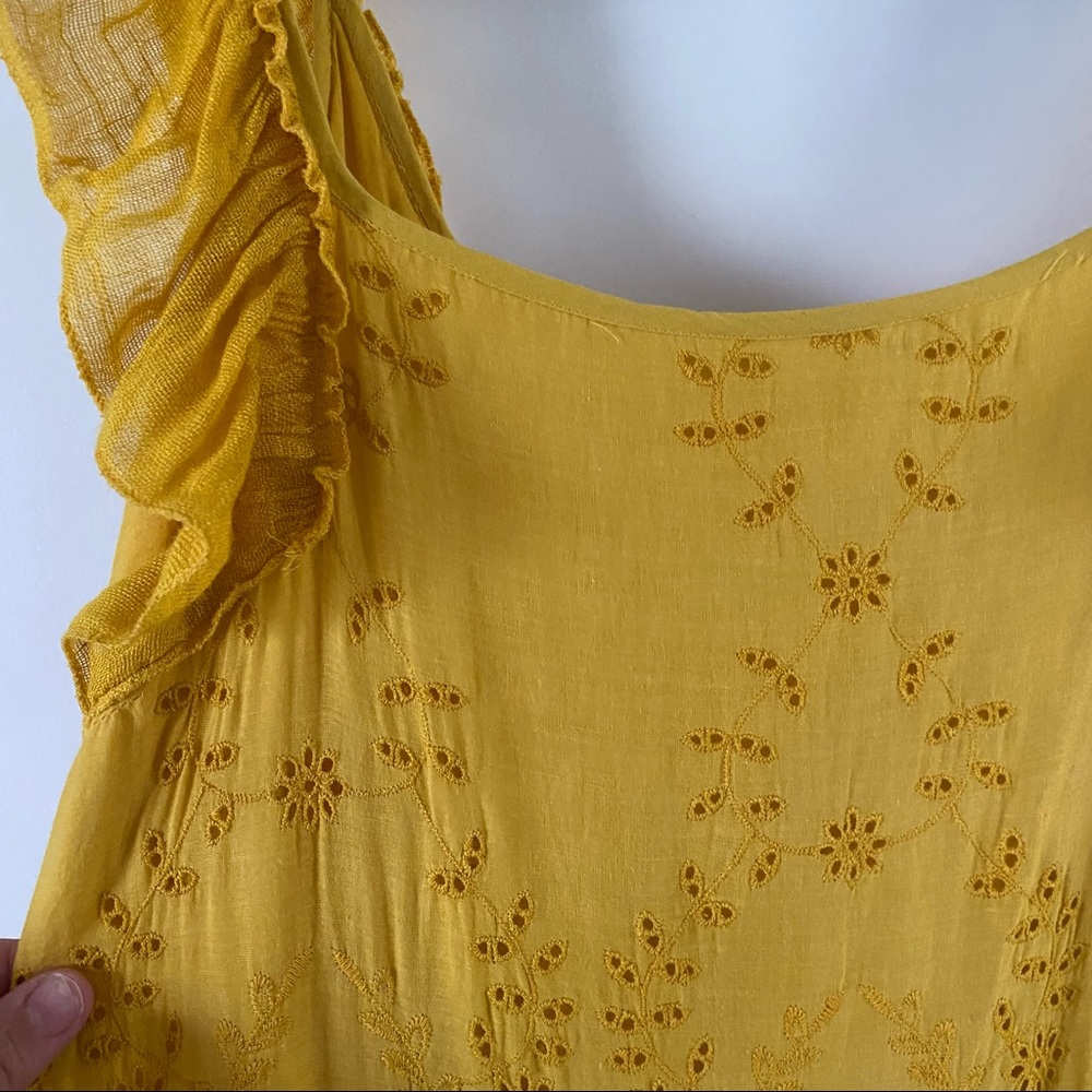 Anthropologie Payal Jain Fallon Dress yellow - Picture 5 of 11